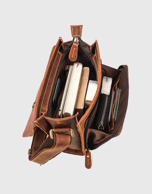 Darius™- Petit sac en cuir pour homme