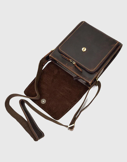 Darius™- Petit sac en cuir pour homme