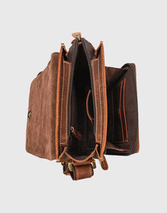 Darius™- Petit sac en cuir pour homme