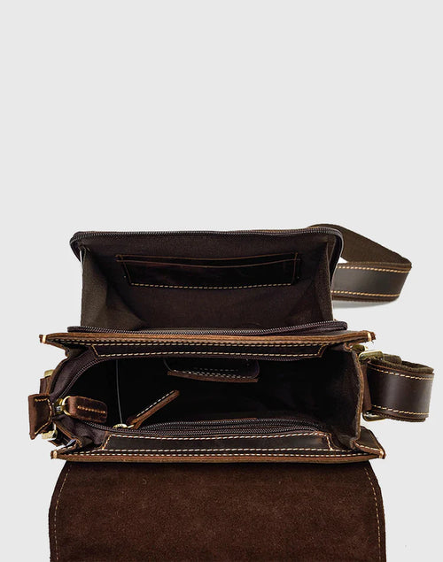Darius™- Petit sac en cuir pour homme