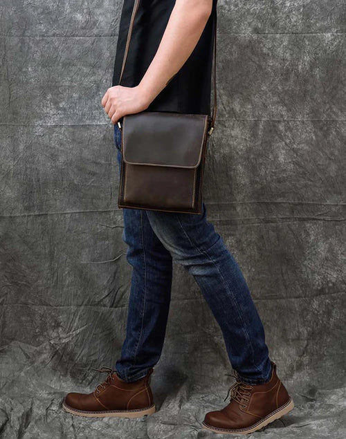 Darius™- Petit sac en cuir pour homme
