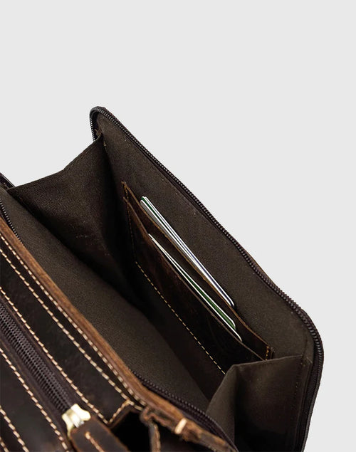 Darius™- Petit sac en cuir pour homme